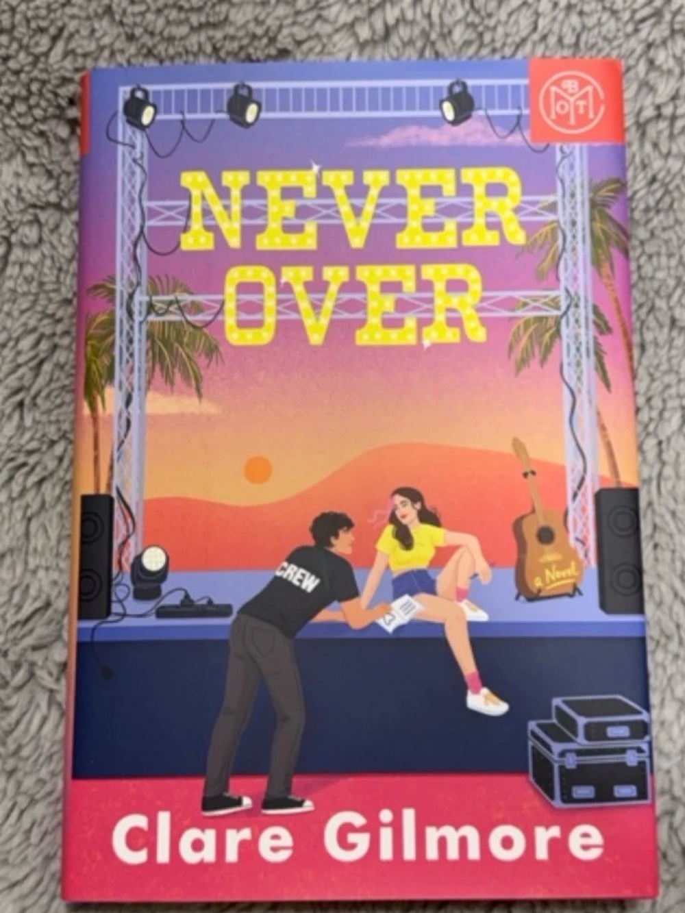 Never Over Hardcover Novel